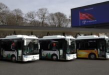 TEMSA’dan Litvanya’ya 15 elektrikli otobüs teslimatı