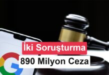 Google, AB’de 890 milyon euro para cezasına çarptırıldı