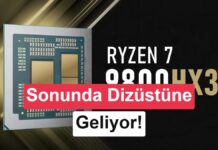 AMD Ryzen 7 9800HX3D ortaya çıktı: Dizüstülere 96 MB önbellek geliyor