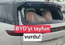 BYD fabrikasını tayfun vurdu: Tesiste bekleyen sıfır araçlar ziyan oldu