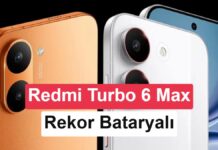 Redmi Turbo 6 Max, Redmi tarihinin en büyük bataryasını taşıyabilir