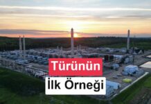 Kendi karbonunu yakalayan dünyanın ilk doğal gaz türbini