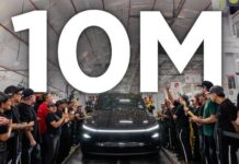 Tesla, 10 Milyonuncu Elektrikli Otomobilini Üretti!